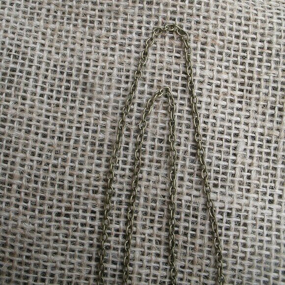 Comet Meteor Glass Cabochon Pendant Necklace - Picture 11 of 12